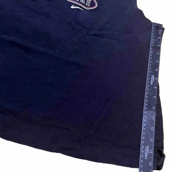 Nike Black Classic Embroidery Logo Tank Size Med VTG‎ Active Athletic - Picture 4 of 4